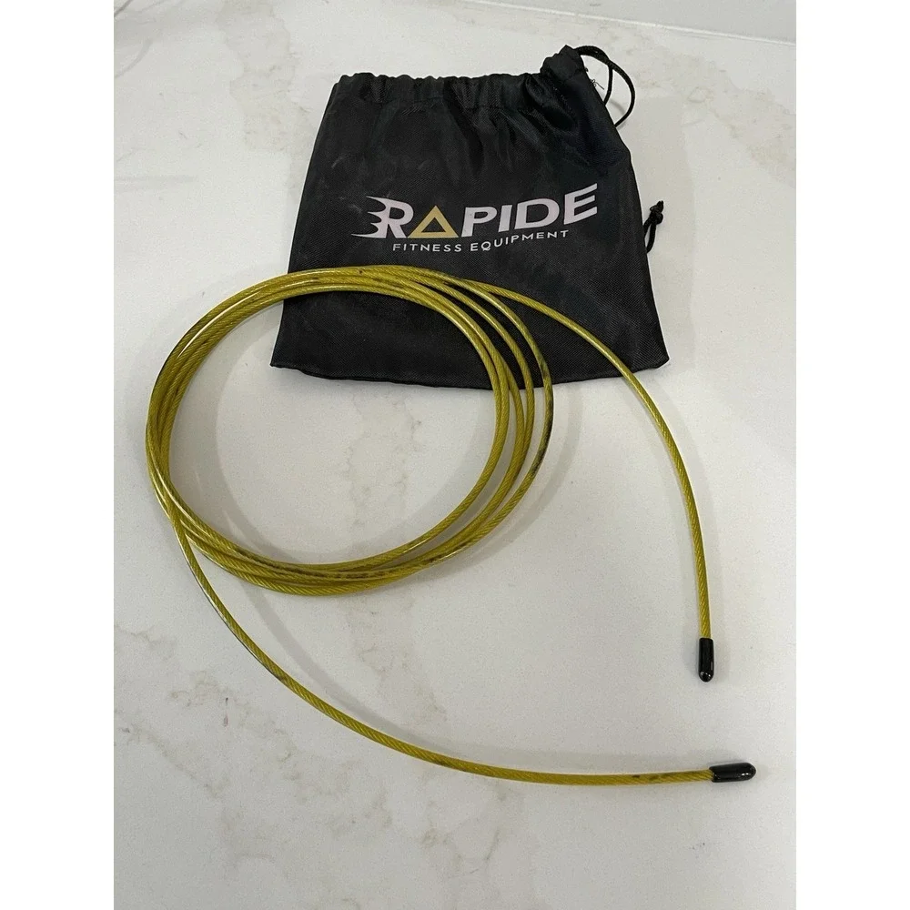 Rapide Fitness Equipment Jump Rope Super Fast Ball Bearings Adjustable Cables